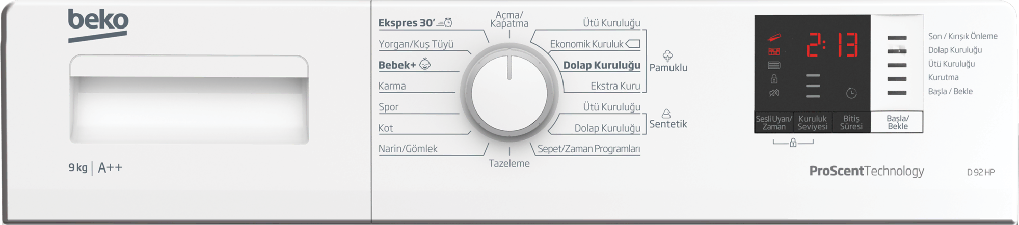 D 92 HP Kurutma Makinesi