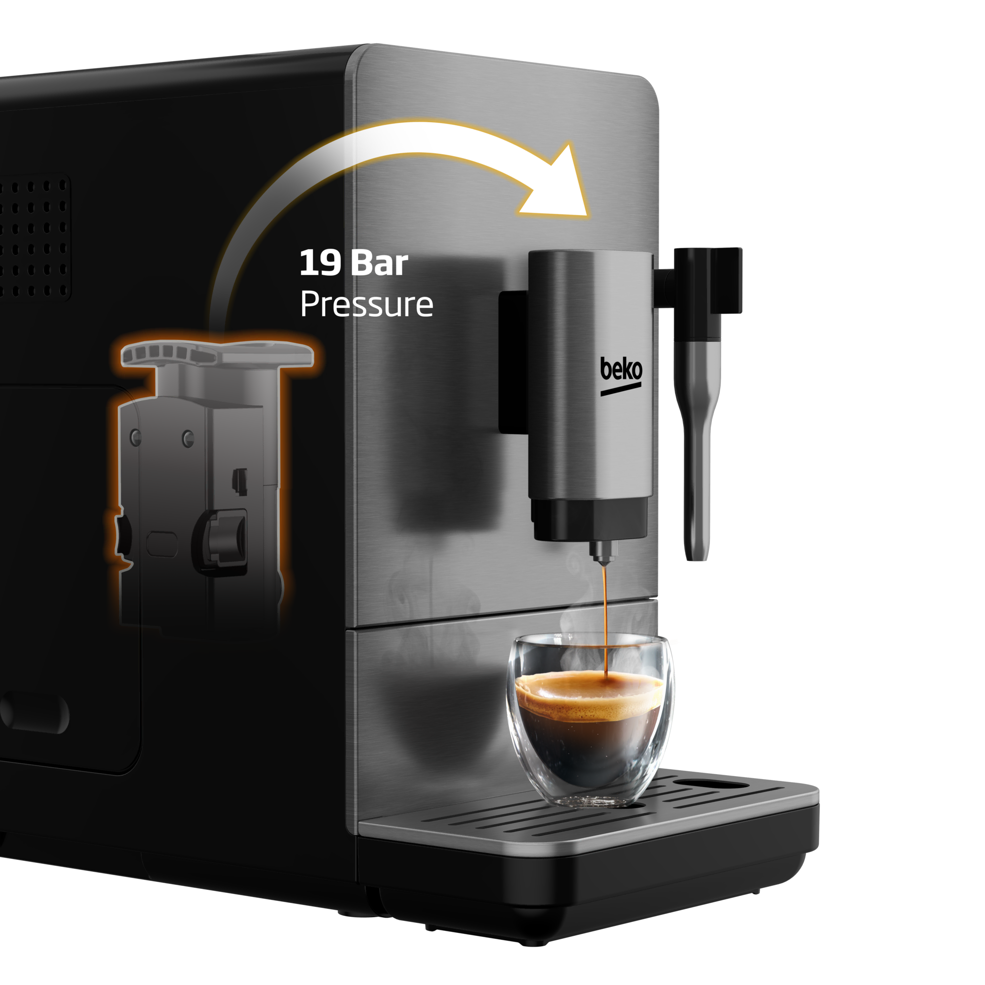 CEG5311X Tam Otomatik Espresso Makinesi Espresso Makinesi