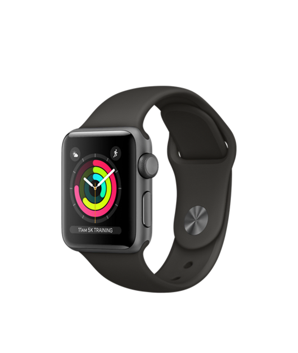 Apple W S3 42mm S. Grey Case Black SBand Akıllı Saat