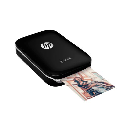 HP Sprocket Foto Yazıcı Siyah Fotoğraf Yazıcıları