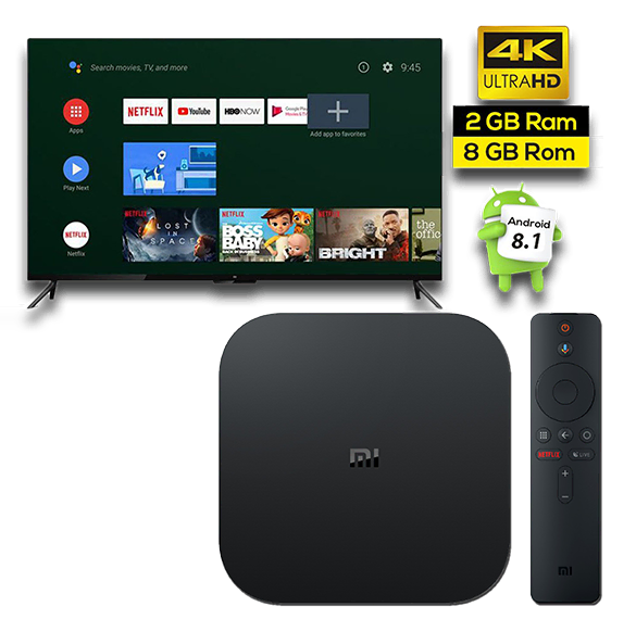 MI tv Box S Ses & Görüntü Sistemleri