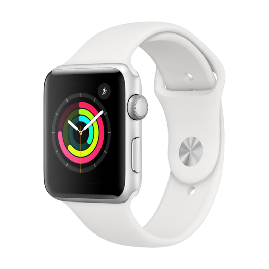 Apple WS.3GPS,42mmSlvr.A.Case White S.B. Giyilebilir Teknoloji