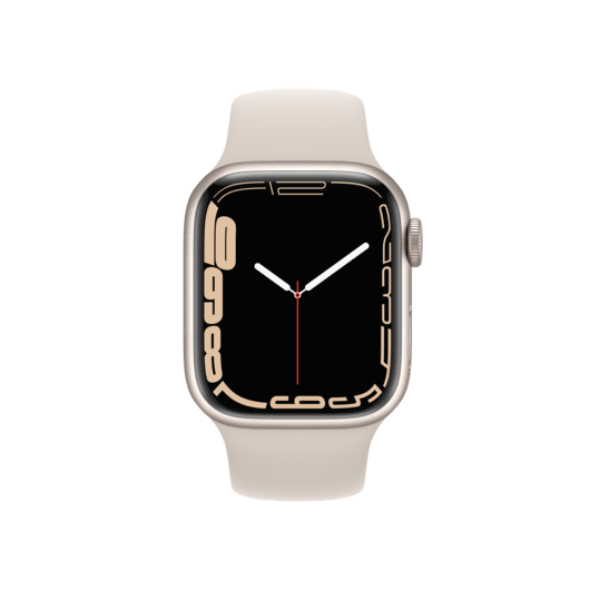 Apple Watch Series 7, 41mm Yıldız Işığı Giyilebilir Teknoloji