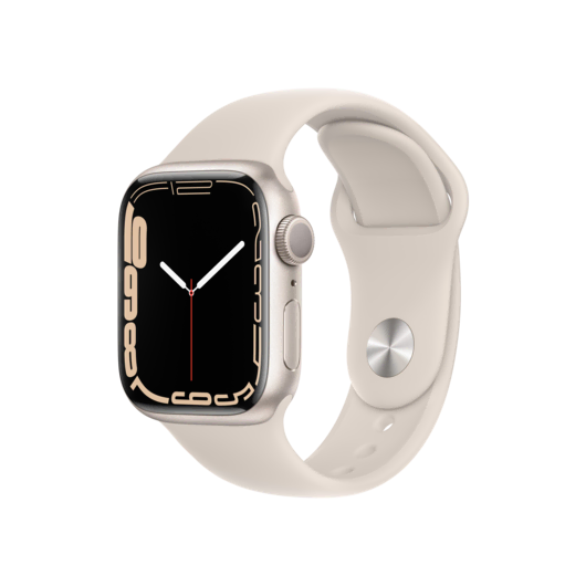 Apple Watch Series 7, 41mm Yıldız Işığı Giyilebilir Teknoloji