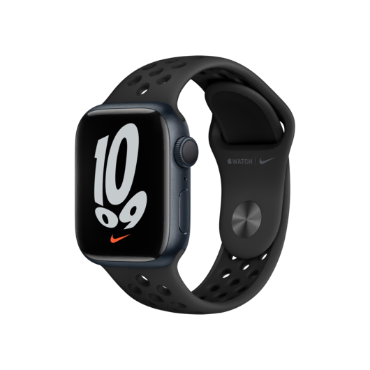 Apple Watch Nike S7, 41mm Gece Yarısı Giyilebilir Teknoloji