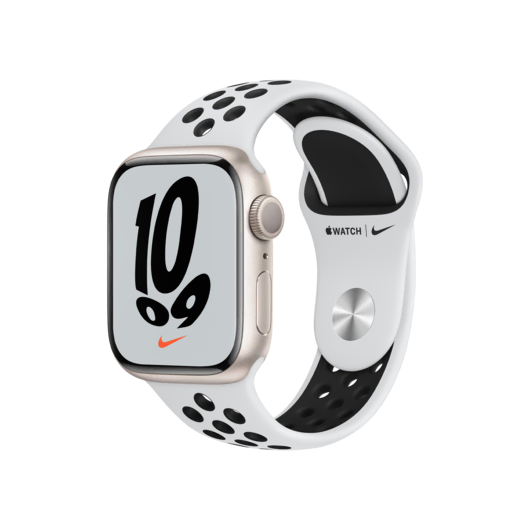 Apple Watch Nike S7, 45mm Yıldız Işığı Giyilebilir Teknoloji