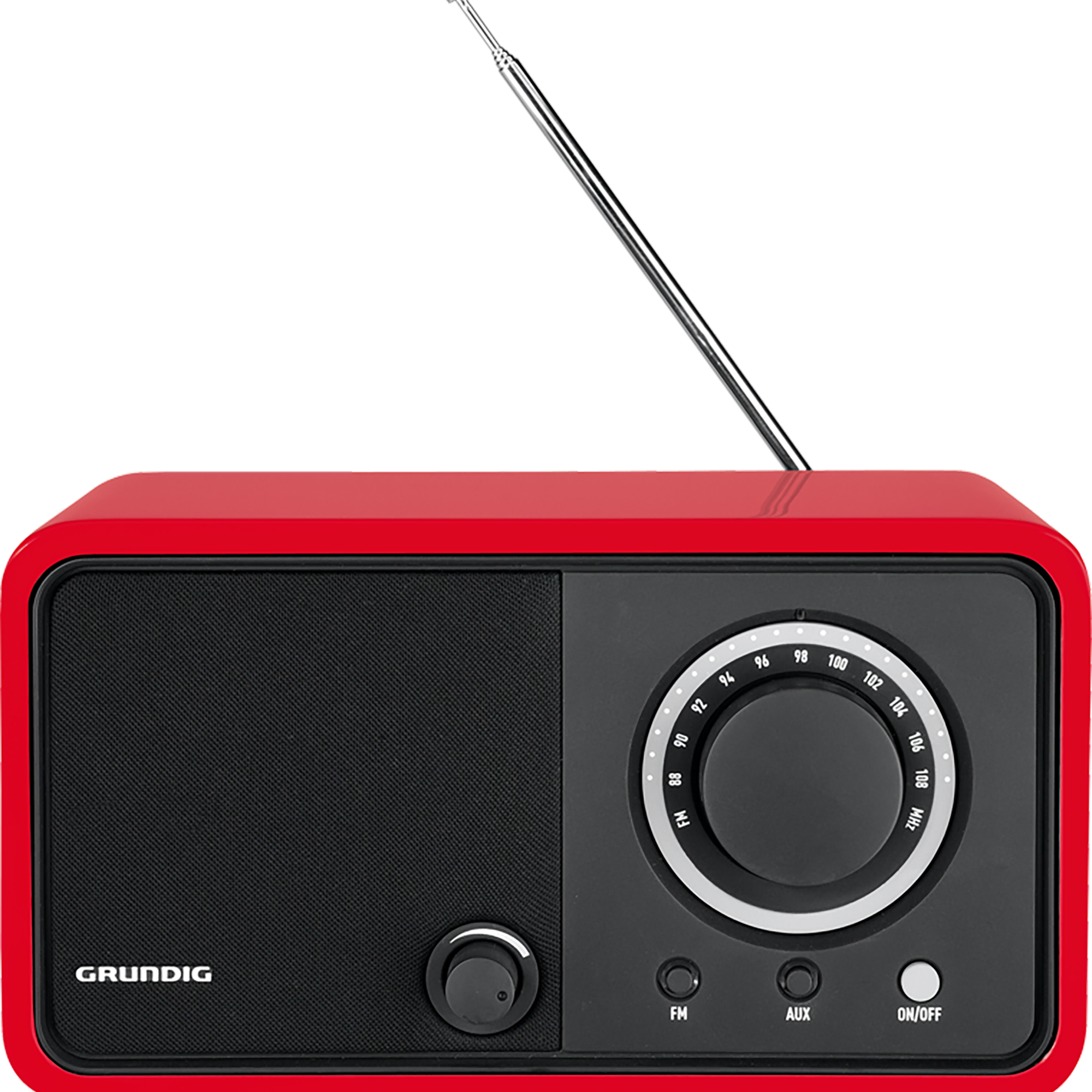 GRUNDIG TR 1200 Glossy Red Radyo