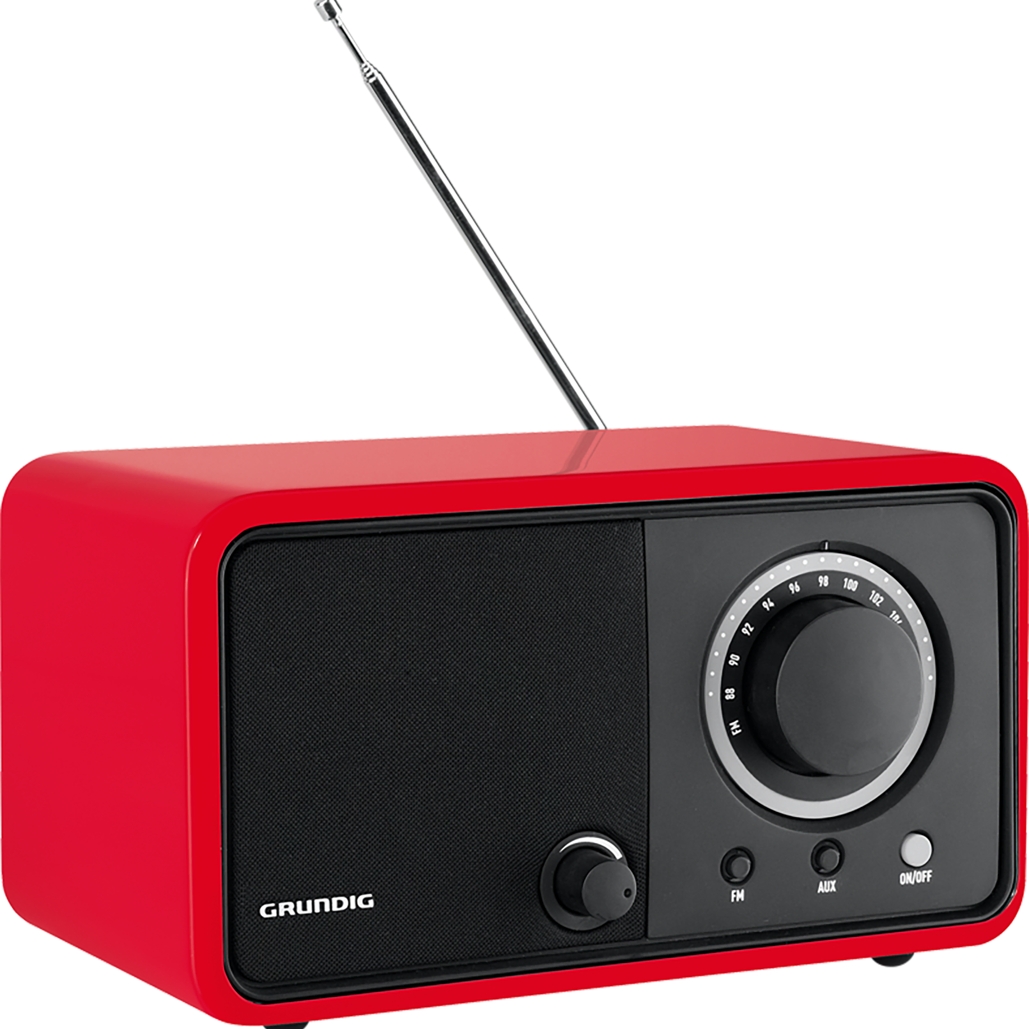 GRUNDIG TR 1200 Glossy Red Radyo