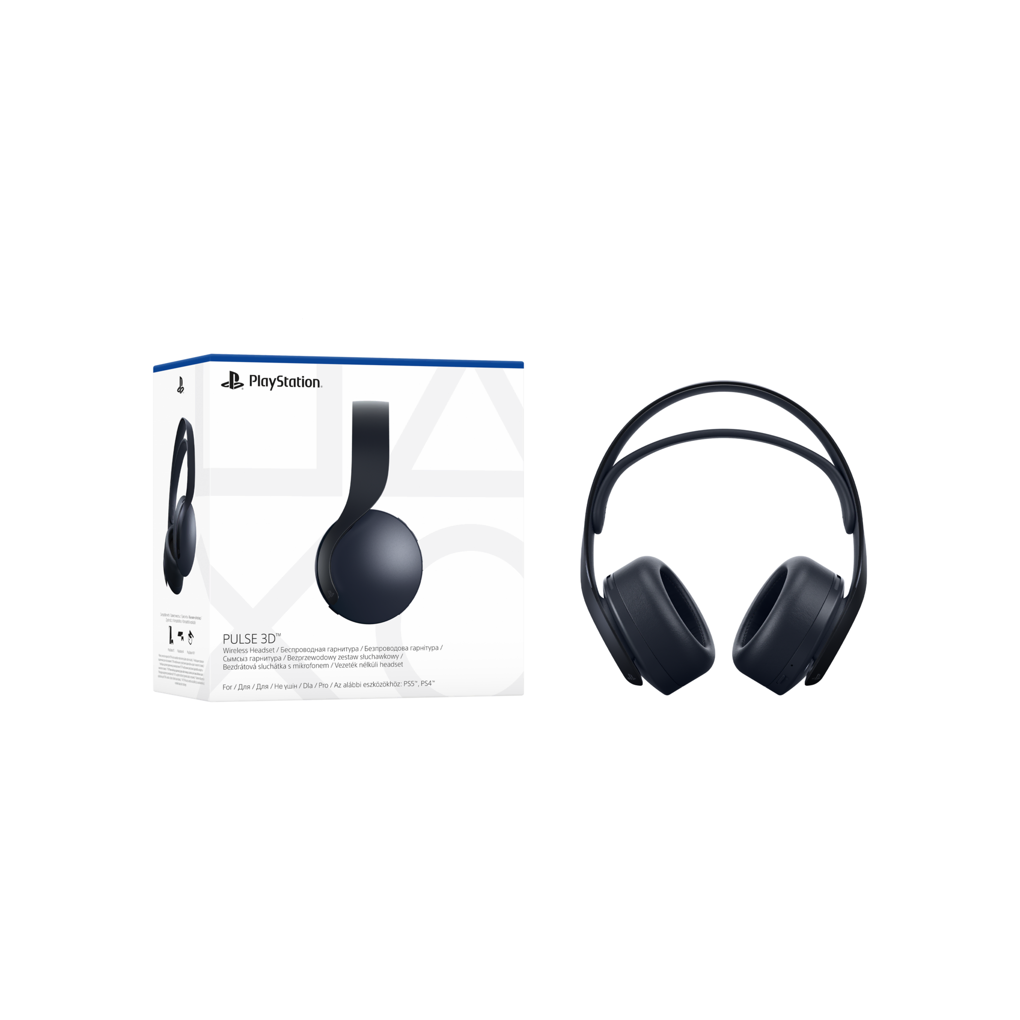 Sony PS5 PULSE 3D headset Black/EUR Oyun Konsolu Aksesuarları