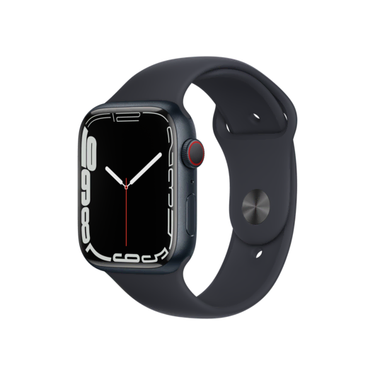 Apple Watch Series 7 Cellular 45mm Siyah Giyilebilir Teknoloji