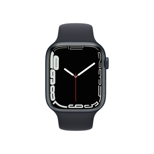 Apple Watch Series 7 Cellular 45mm Siyah Giyilebilir Teknoloji