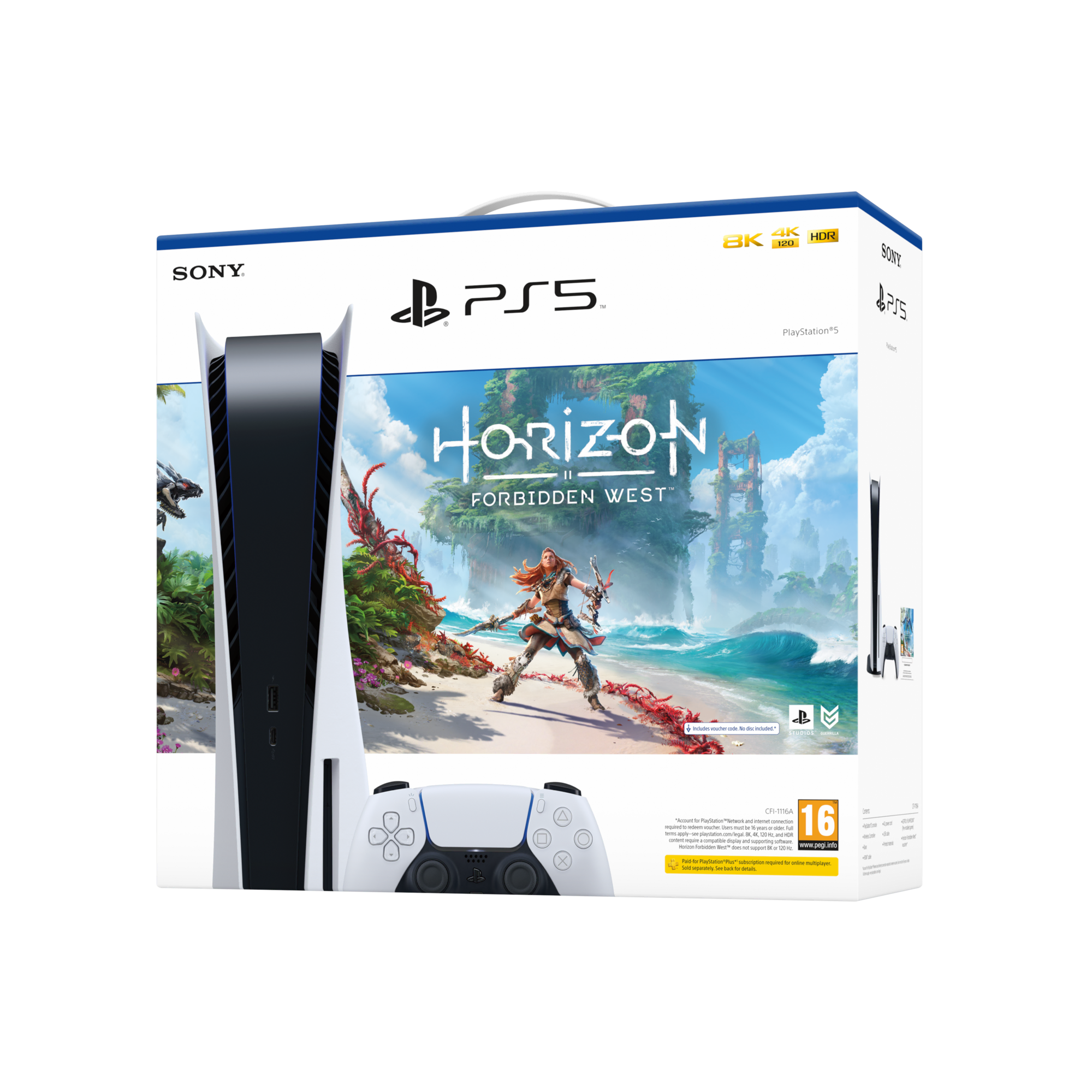 PlayStation 5 HFW Bundle/EAS Oyun Konsolu