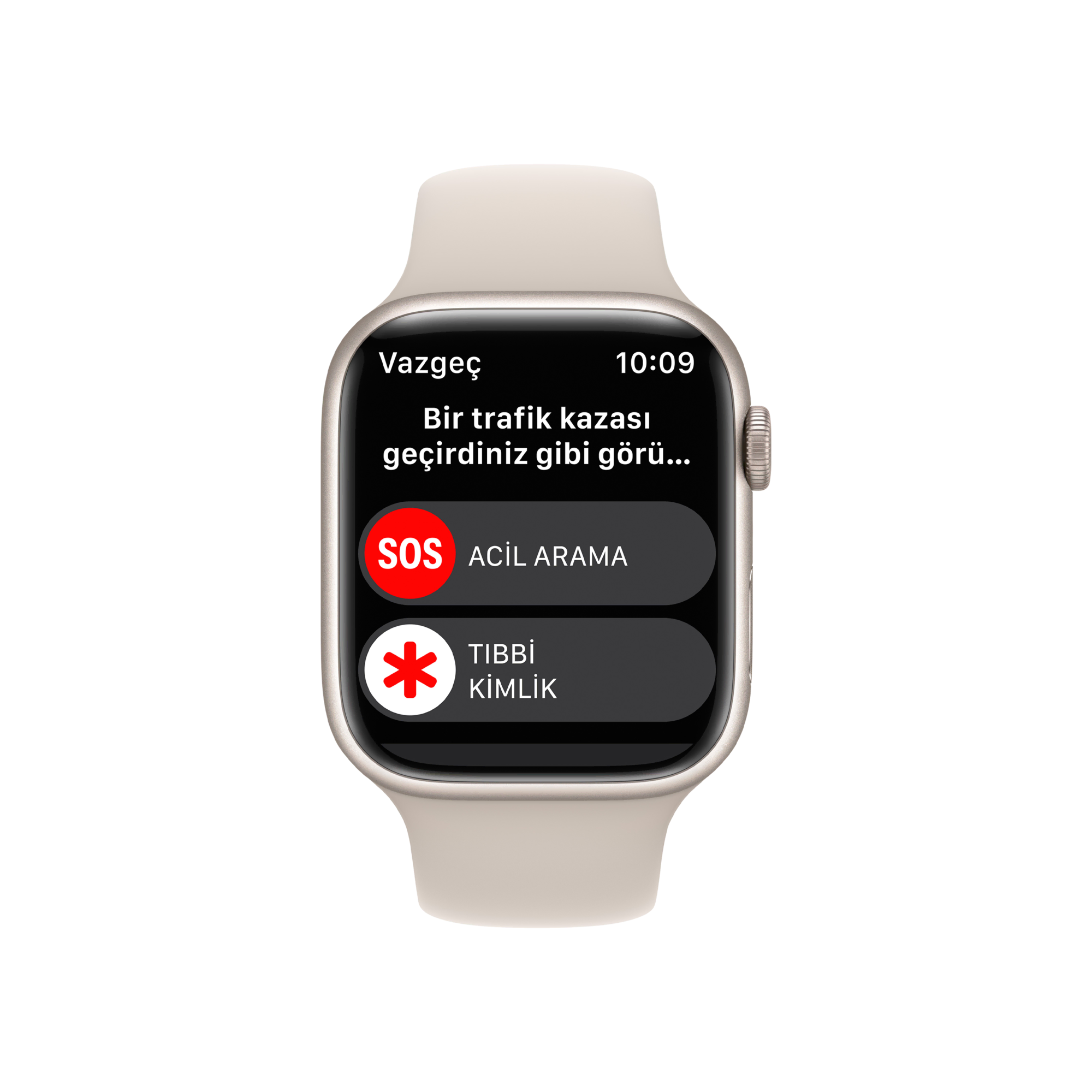 Apple Watch Series 8, 45mm Yıldız Işığı Akıllı Saat